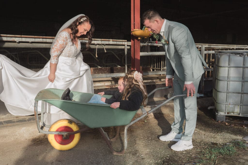 Trouwreportage boerderij in Limburg