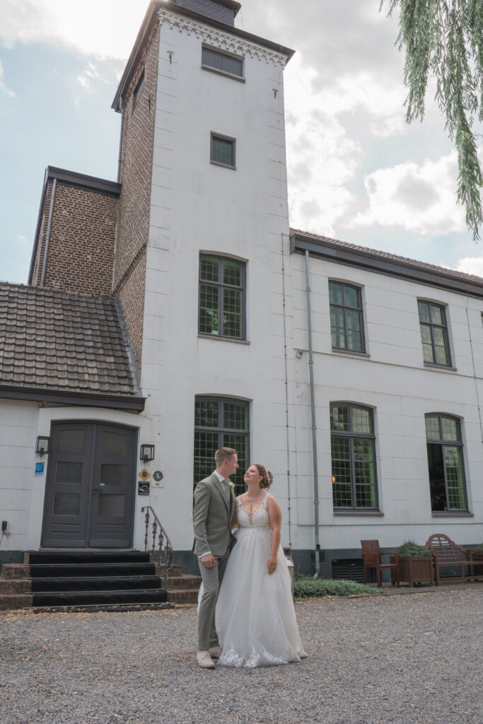 Trouwen bij Kasteel Eyckholt in Roosteren, Limburg